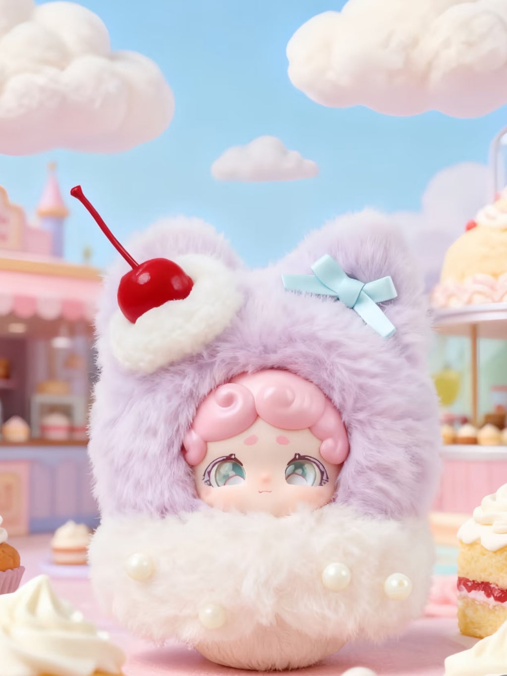 ラッキーディア「ナイロンロン」 アイスシリーズ ぬいぐるみブラインドボックス
