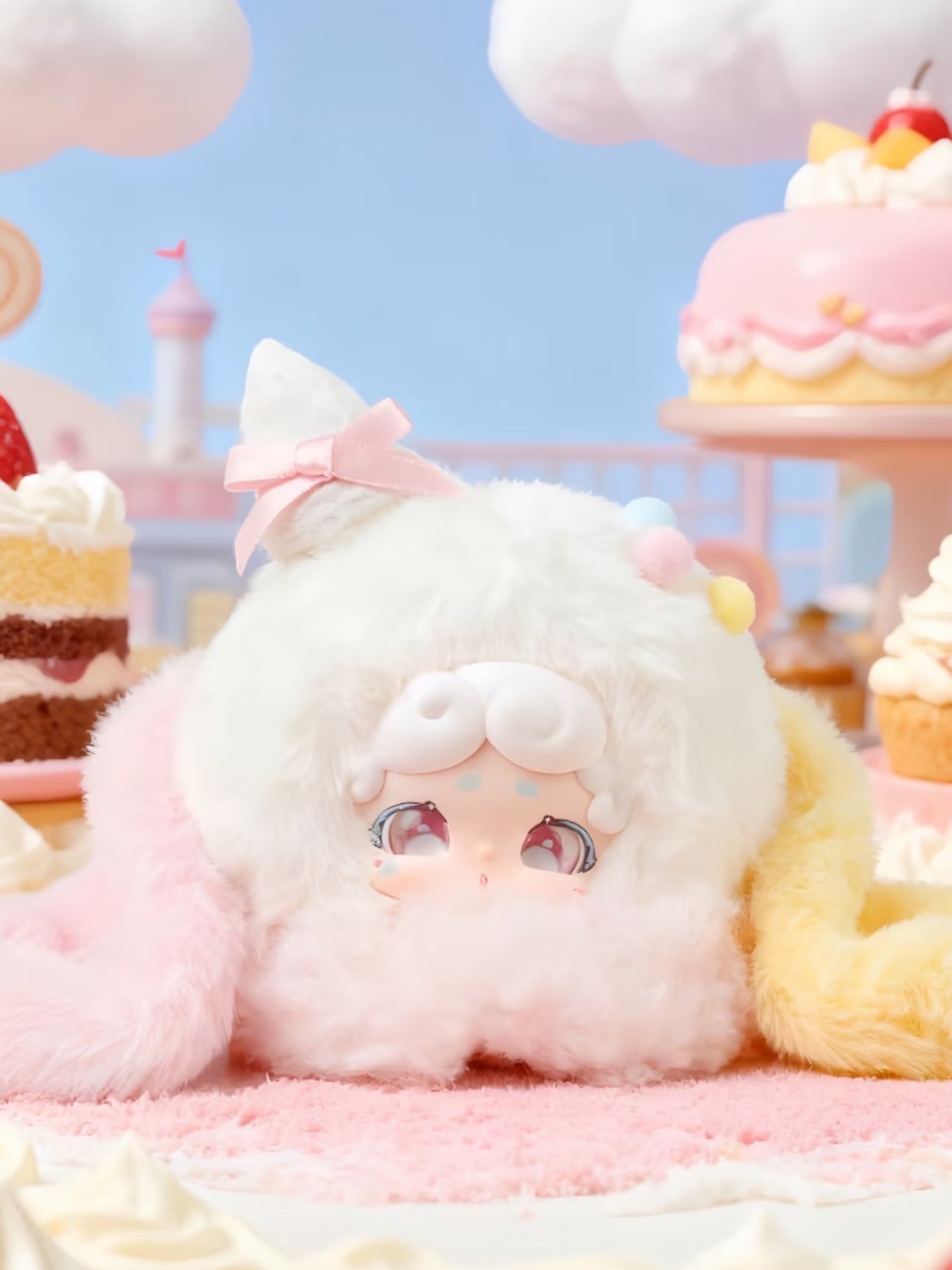 ラッキーディア「ナイロンロン」 アイスシリーズ ぬいぐるみブラインドボックス