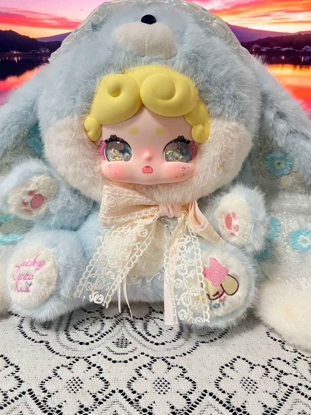 ラッキーディア ナイ スイートティー ラビットシリーズ ぬいぐるみブラインドボックス