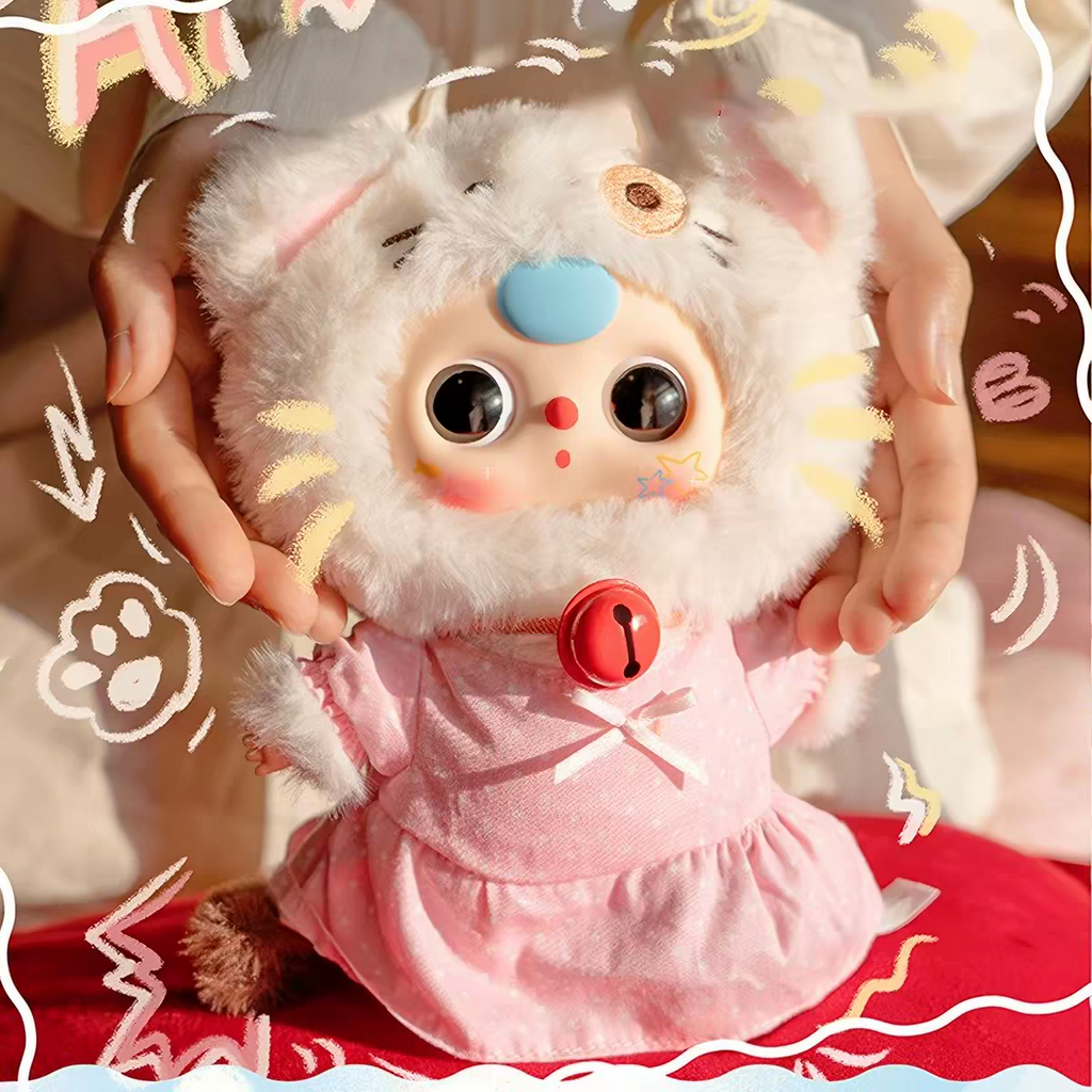 BabyThree-子猫のワードローブぬいぐるみ