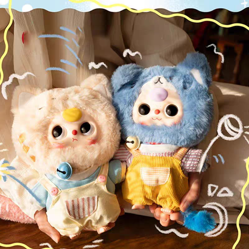 BabyThree-子猫のワードローブぬいぐるみ